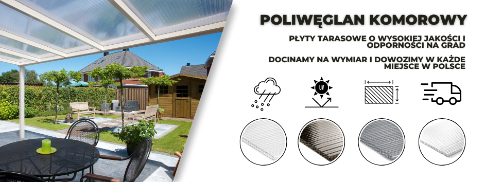 baner poliwęglan komorowy